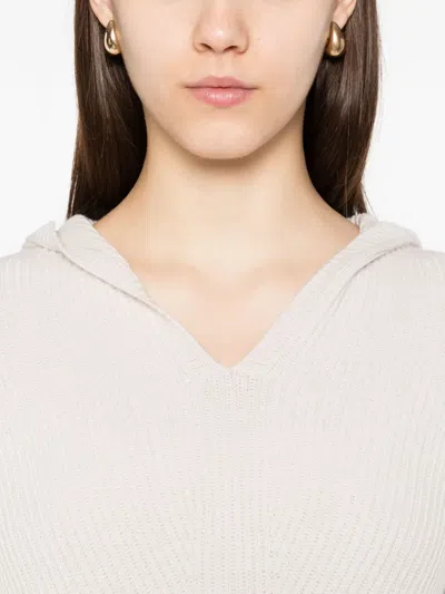's Max Mara Ribbed Hooded Jumper