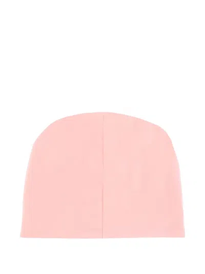 Moschino Teddy Bear-logo Beanie In Pink