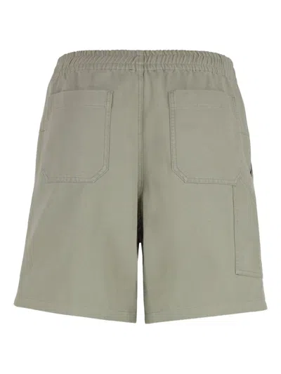 Apc A.p.c. Norris Cotton Bermuda Shorts In Green
