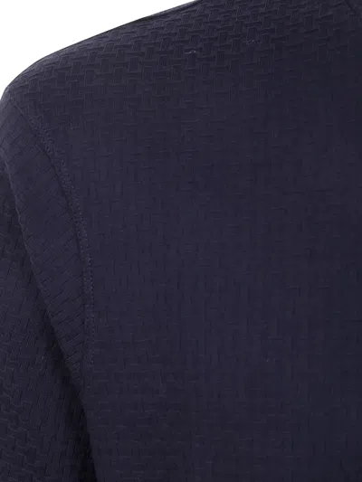 Emporio Armani Basic Crew Neck T-shirt In Blue