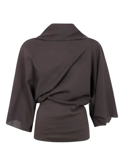 Rick Owens Wide Sleeve Top