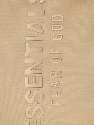 Essentials Embroidered Logo Sweatshirt In Neutral