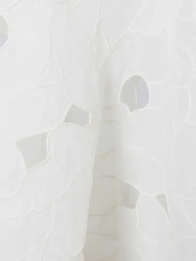 Ulla Johnson Ali Cutout Embroidered Cotton-voile Top In White