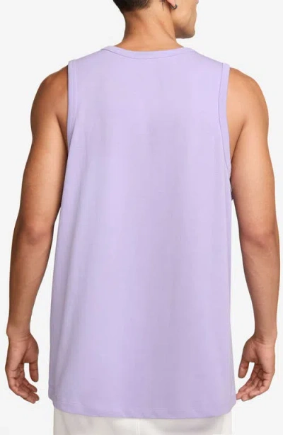 Nike Premium Essentials Tank In Purple