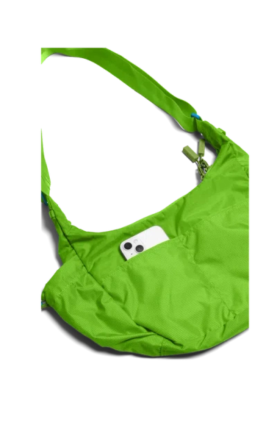 Baboon To The Moon Crescent Crossbody Bag