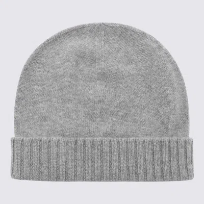 Malo Ribbed Cuff Soft Texture Hat In Gray