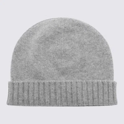 Malo Ribbed Cuff Soft Texture Hat In Gray