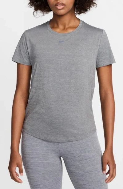 Nike One Classic Dri-fit Training Top In Gray