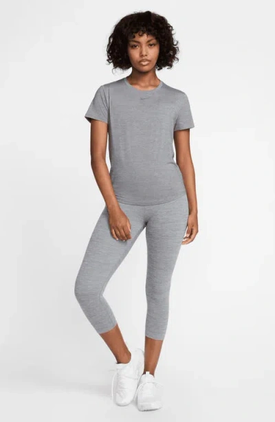 Nike One Classic Dri-fit Training Top In Gray