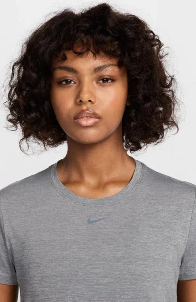 Nike One Classic Dri-fit Training Top In Gray