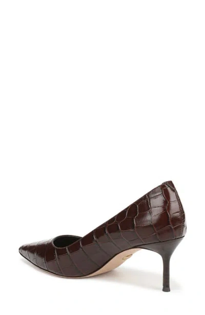 Veronica Beard Rita Pointed Toe Pump In Burgundy
