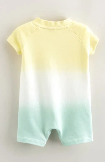 Tucker + Tate Raglan Sleeve Cotton Romper In Yellow