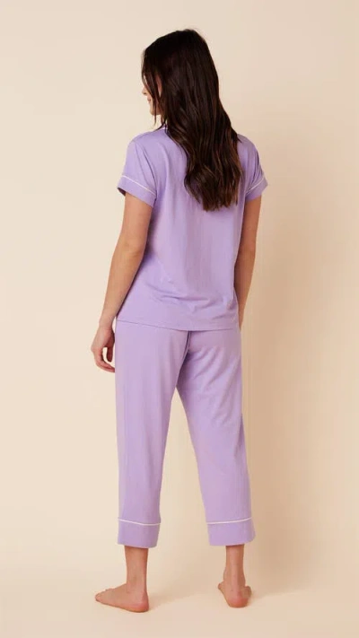 The Cat's Pajamas Pima Knit Capri Pajama Set