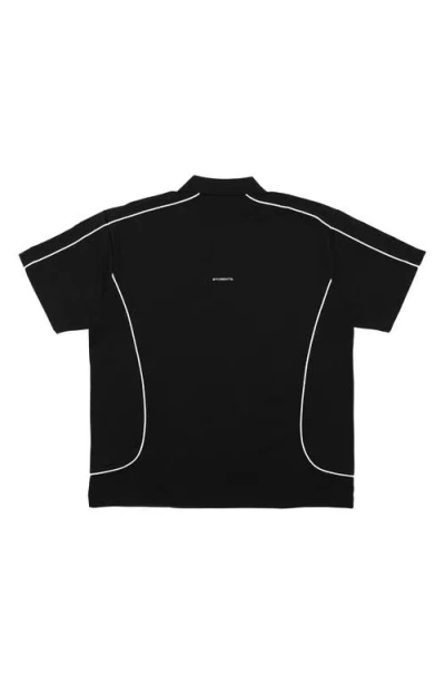 Students Coach Oversize Piped Polo