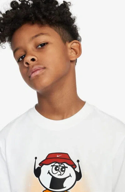 Nike Kids' Air Maxy Graphic T-shirt In White