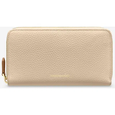 Maison De Sabre Maison De Sabré Long Leather Zip Wallet