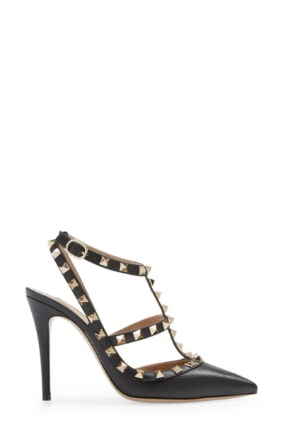 Valentino Garavani Rockstud Ankle Strap Pump
