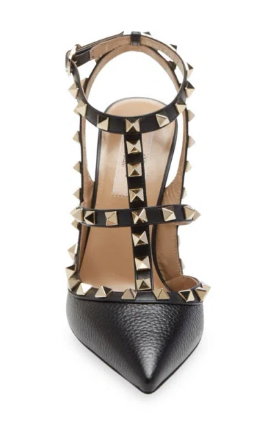 Valentino Garavani Rockstud Ankle Strap Pump