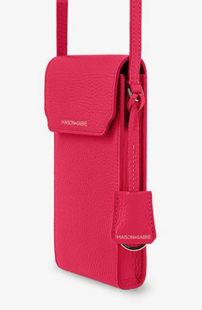 Maison De Sabre Maison De Sabré Leather Phone Pouch