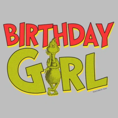 The Grinch Grinch Birthday Girl  Graphic T-shirt