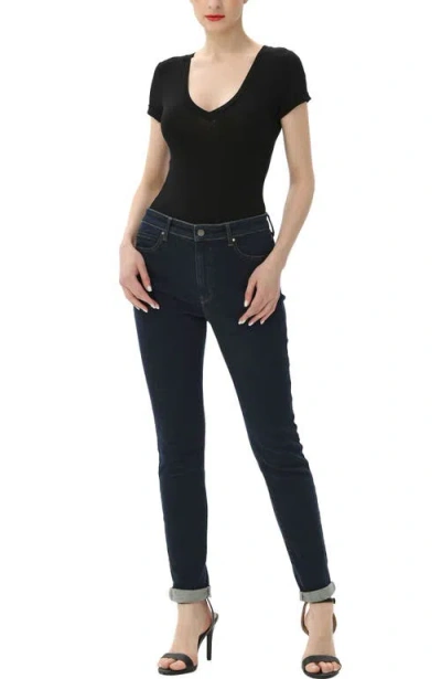 Kimi & Kai Crew Neck Basic Bodysuit