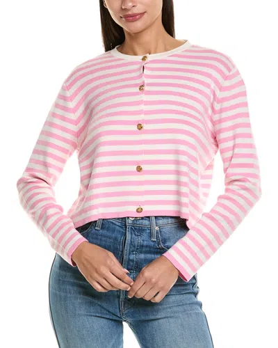 Anna Kay La Navona Cardigan In Pink