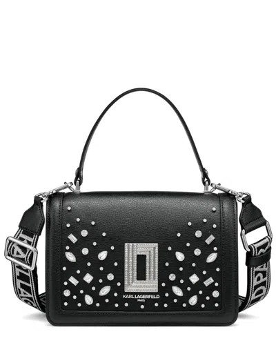 Karl Lagerfeld Simone Leather Crossbody