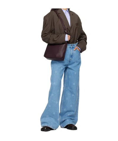 Martine Rose Extended Wide Leg Jeans