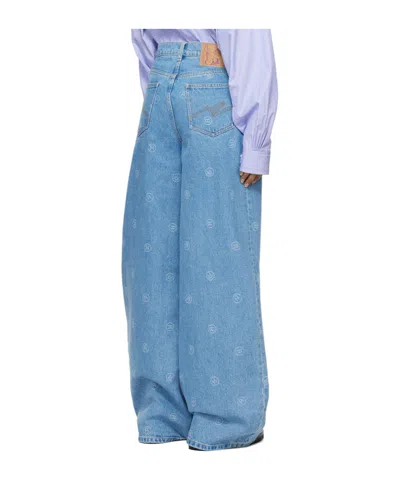 Martine Rose Extended Wide Leg Jeans