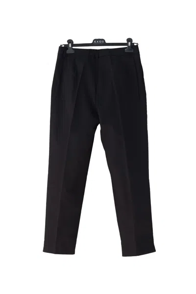 Kaos Twill Casual Pants In Black