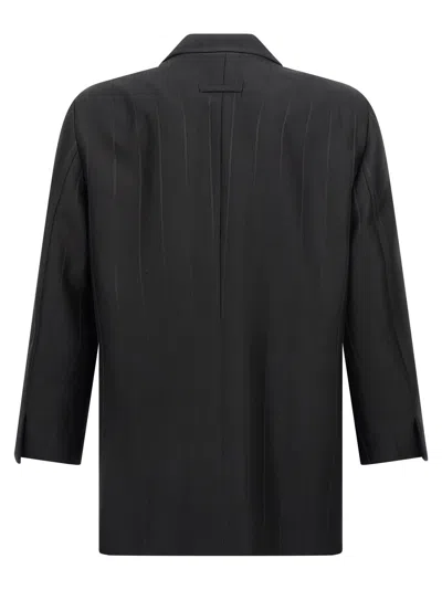 Fear Of God Casual Blazer With Striped Pattern And Button Cuffs