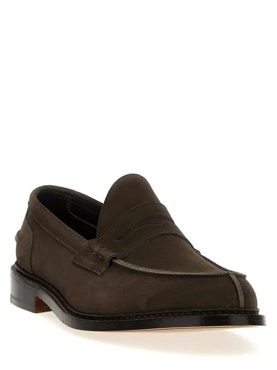 Tricker's Loafers With Round Toe And Penny Strap