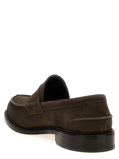 Tricker's Loafers With Round Toe And Penny Strap