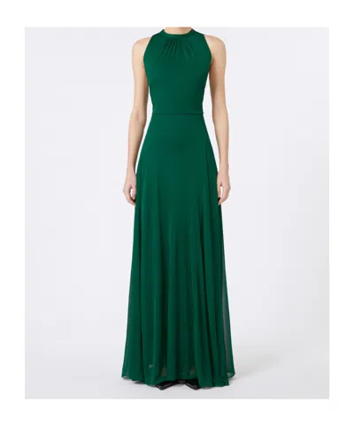 Max Mara Carnet Mesh Jersey Maxi Dress