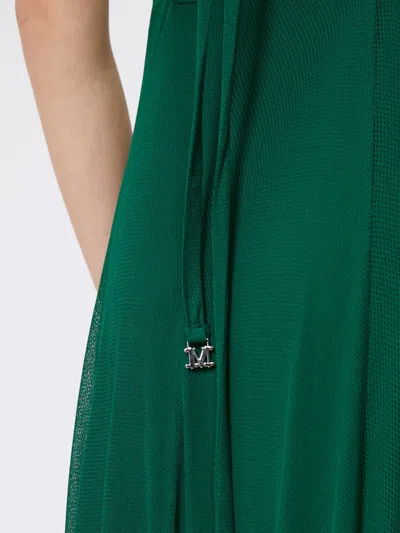 Max Mara Carnet Mesh Jersey Maxi Dress