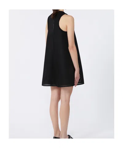 Max Mara Flared Technical Mesh Dress