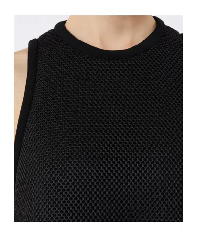 Max Mara Flared Technical Mesh Dress