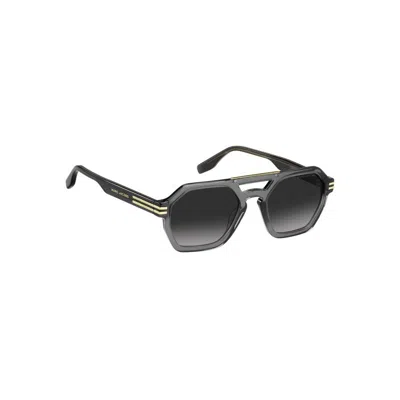 Marc Jacobs Full Frame Sunglasses In Gray