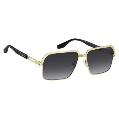 Marc Jacobs Eyewear Rectangle Frame Sunglasses In Gray