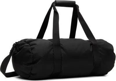 Moncler Black Duddle Gym Weekender Duffle Bag