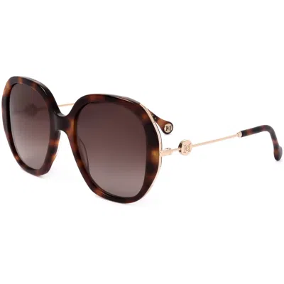 Carolina Herrera Women's 54 Mm Brown Sunglasses