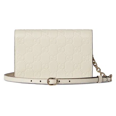 Gucci Gg Emblem Wallet On Chain