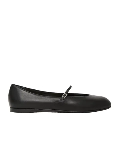 Max Mara Nappa Leather Ballerinas