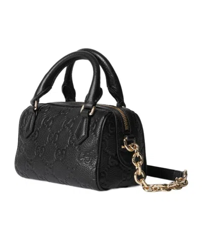 Gucci Gg Emblem Series Ultra-mini Handbags