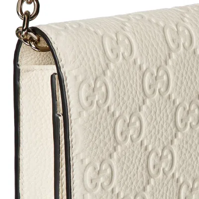 Gucci Gg Emblem Wallet On Chain