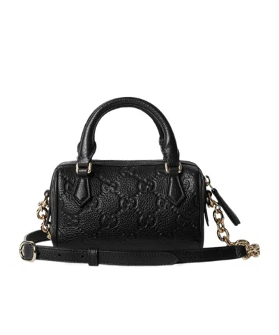 Gucci Gg Emblem Series Ultra-mini Handbags