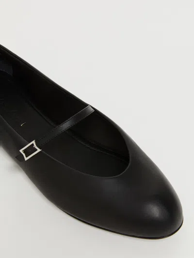 Max Mara Nappa Leather Ballerinas