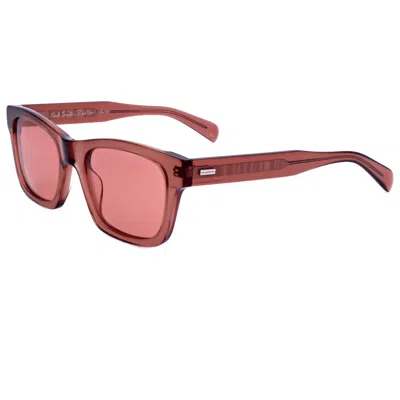 Paul Smith Men's 53 Mm Red Sunglasses In Black