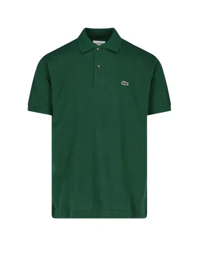 Lacoste Regular-fit Cotton Pima Polo Shir In Green