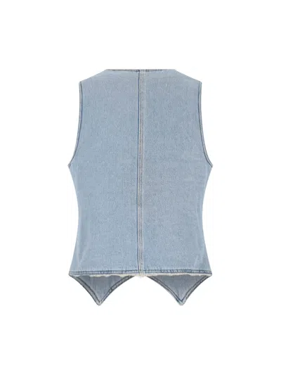 Erl X Levis Sherpa Denim Vest
